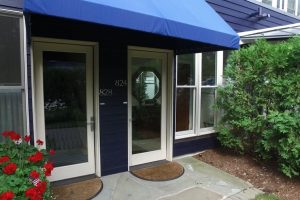 Private Entrance with Stairs to Penthouse