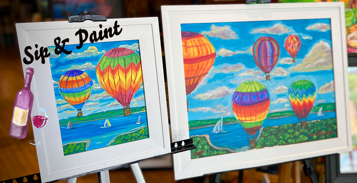 Sip & Paint with Daniel Duncan 630PM Bay Harbor